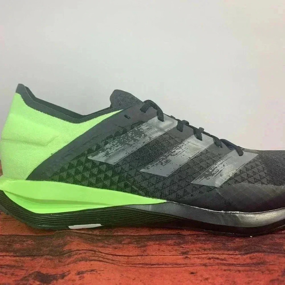 Adidas RapidFaito J Running Shoes/Sneaker Black/Green Size: 6 Youth. (FY1965) main image 5
